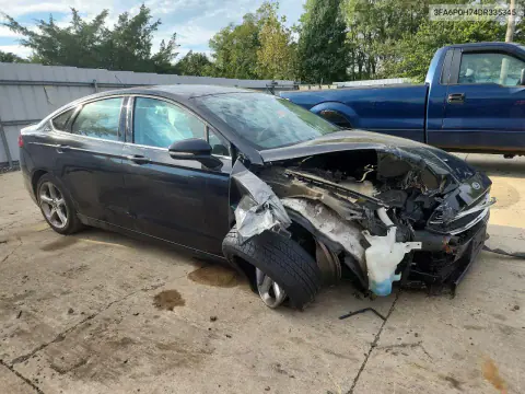 2013 Ford Fusion Se VIN 3FA6P0H74DR335345 фото 4