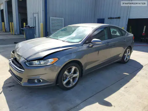 3FA6P0HR2DR167528 — 2013 Ford Fusion, Передняя часть, фото до ремонта