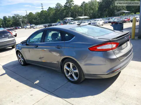 2013 Ford Fusion Se VIN 3FA6P0HR2DR167528 фото 2