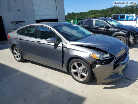 2013 Ford Fusion Se VIN 3FA6P0HR2DR167528 фото 4