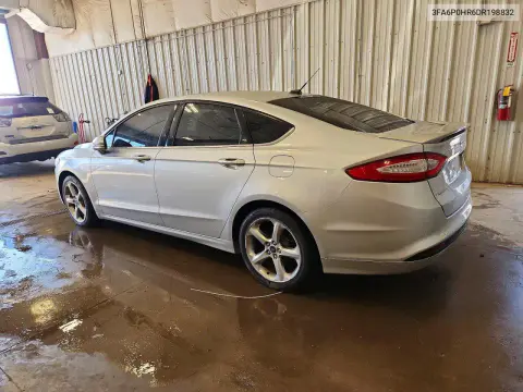 2013 Ford Fusion Se VIN 3FA6P0HR6DR198832 фото 2