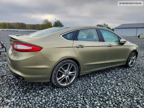 2013 Ford Fusion Titanium VIN 3FA6P0K90DR199290 фото 3