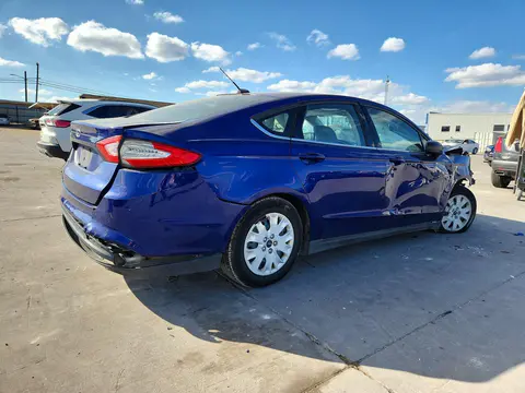 2013 Ford Fusion S VIN 3FA6P0G75DR132093 фото 3