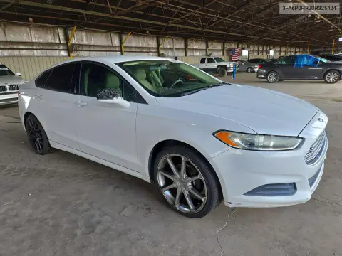 2013 Ford Fusion Se VIN 3FA6P0HR3DR325424 фото 4