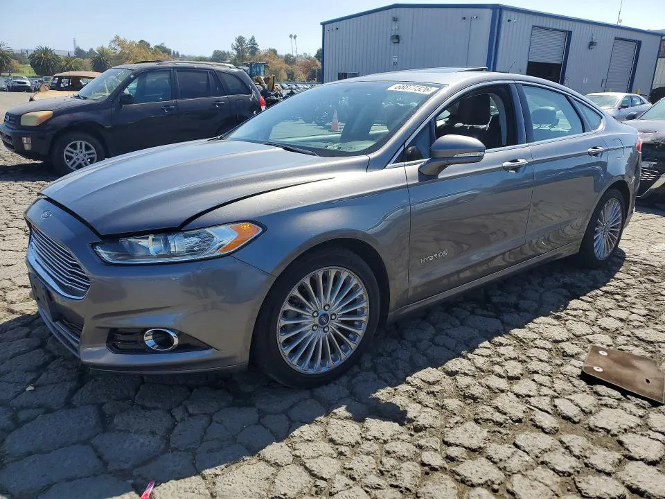 2014 Ford Fusion VIN 3FA6P0RU7ER398218 фото 1