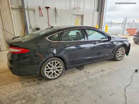 2014 Ford Fusion Titanium VIN 3FA6P0K96ER336430 фото 3