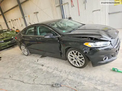 2014 Ford Fusion Titanium VIN 3FA6P0K96ER336430 фото 4