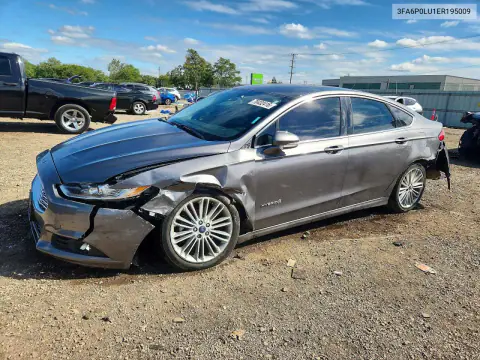 3FA6P0LU1ER195009 — 2014 Ford Fusion, Передняя часть, фото до ремонта