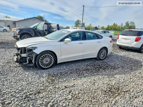 3FA6P0K93ER159156 — 2014 Ford Fusion, Передняя часть, фото до ремонта