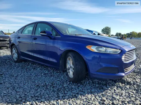 2014 Ford Fusion Se VIN 3FA6P0H72ER221586 фото 4