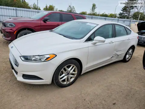 1FA6P0H72E5387979 Ford Fusion 2014 — повреждение Сторона, фото до ремонта
