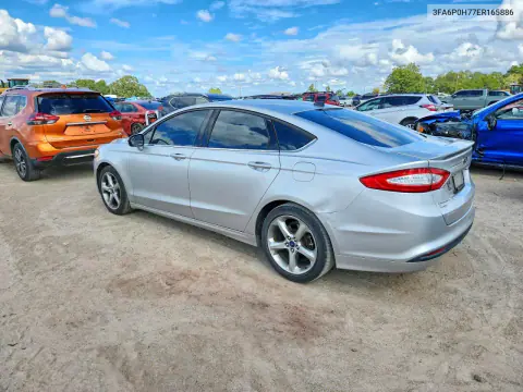 2014 Ford Fusion Se VIN 3FA6P0H77ER165886 фото 2