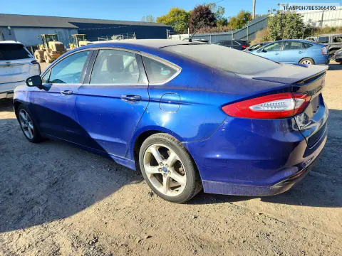 2014 Ford Fusion Se VIN 1FA6P0H78E5366490 фото 2