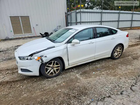 1FA6P0H70E5388726 — 2014 Ford Fusion, Передняя часть, фото до ремонта