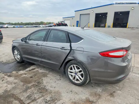 2014 Ford Fusion Se VIN 1FA6P0H77E5388903 фото 2