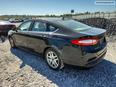 2014 Ford Fusion Se VIN 3FA6P0HD8ER385799 фото 2