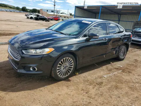 3FA6P0K97FR227556 — 2015 Ford Fusion, Боковая часть, фото до ремонта