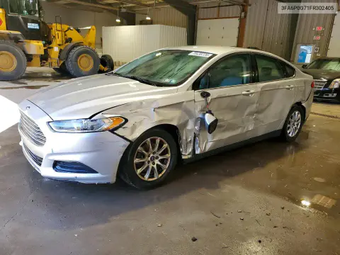 3FA6P0G71FR302405 — 2015 Ford Fusion, Сторона, фото до ремонта