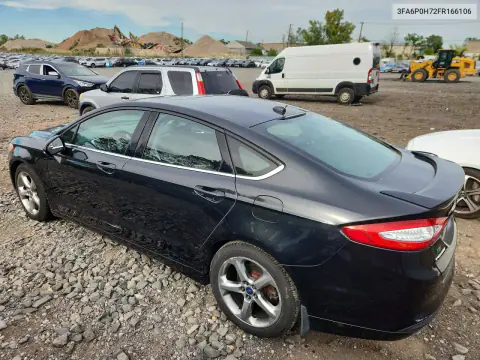 2015 Ford Fusion Se VIN 3FA6P0H72FR166106 фото 2