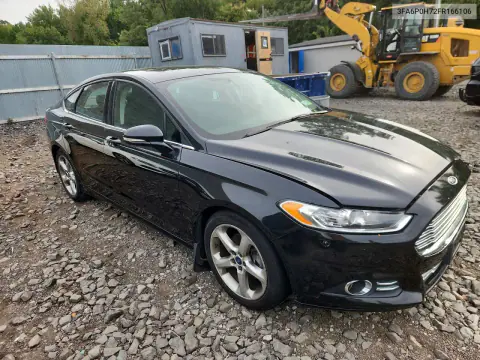2015 Ford Fusion Se VIN 3FA6P0H72FR166106 фото 4