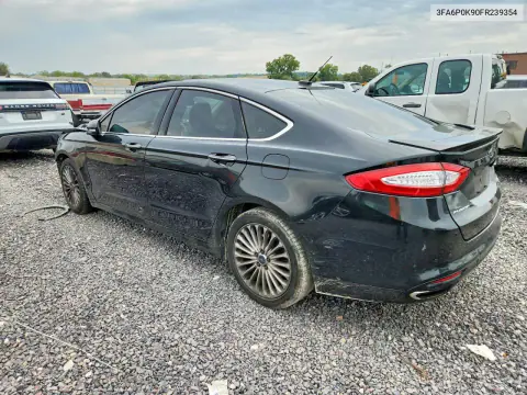 2015 Ford Fusion Titanium VIN 3FA6P0K90FR239354 фото 2