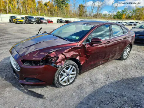 3FA6P0H75FR243213 — 2015 Ford Fusion, Передняя часть, фото до ремонта