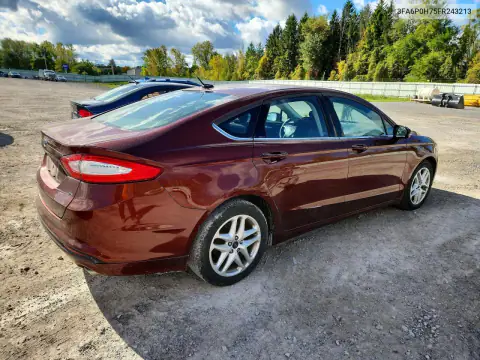 3FA6P0H75FR243213 — 2015 Ford Fusion, фото 3 с аукциона Copart 19.10.2026, Передняя часть