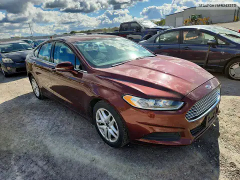 3FA6P0H75FR243213 — 2015 Ford Fusion, фото 4 с аукциона Copart 19.10.2026, Передняя часть