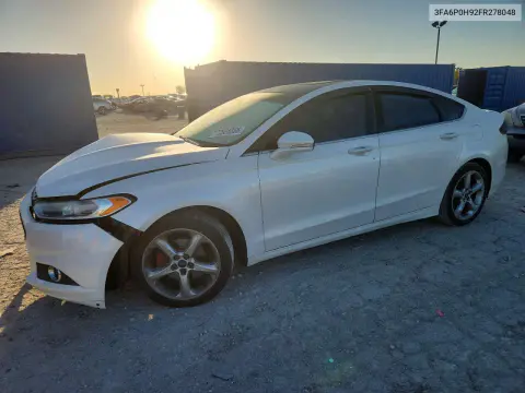 3FA6P0H92FR278048 — 2015 Ford Fusion, Передняя часть, фото до ремонта