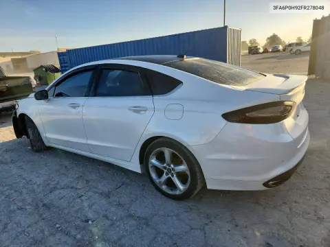 2015 Ford Fusion Se VIN 3FA6P0H92FR278048 фото 2