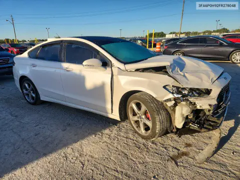 2015 Ford Fusion Se VIN 3FA6P0H92FR278048 фото 4
