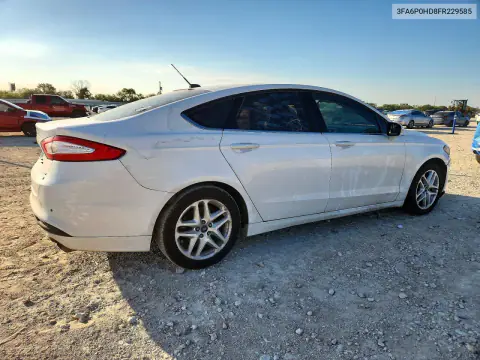 2015 Ford Fusion Se VIN 3FA6P0HD8FR229585 фото 3