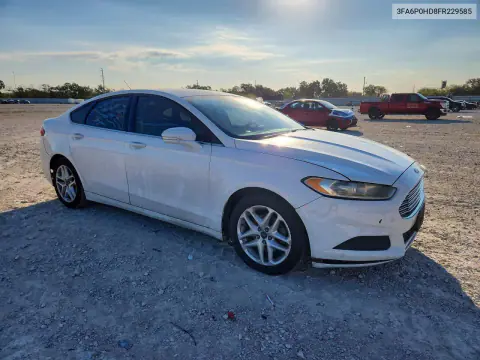 2015 Ford Fusion Se VIN 3FA6P0HD8FR229585 фото 4