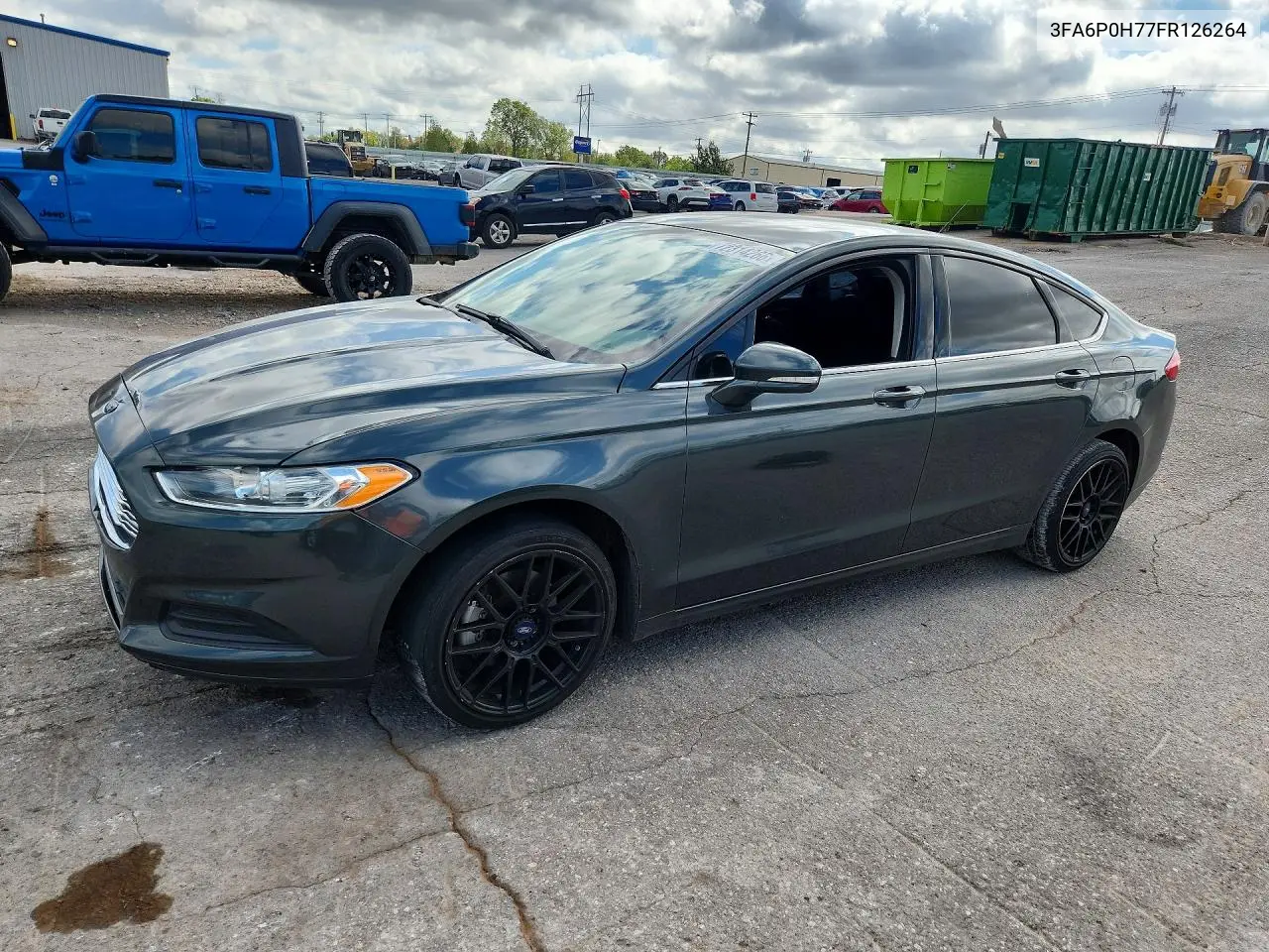 2015 Ford Fusion Se VIN 3FA6P0H77FR126264 фото 1