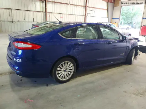 2015 Ford Fusion Hybrid VIN 3FA6P0LU4FR296465 фото 3