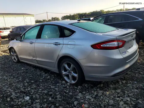 3FA6P0HD3GR149273 — 2016 Ford Fusion, фото 2 с аукциона Copart, Повреждения со всех сторон