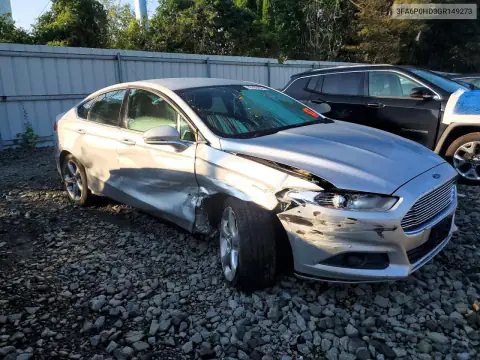 3FA6P0HD3GR149273 — 2016 Ford Fusion, фото 4 с аукциона Copart, Повреждения со всех сторон