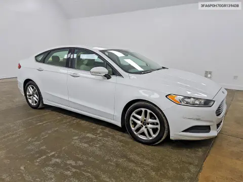 2016 Ford Fusion Se VIN 3FA6P0H70GR139438 фото 4