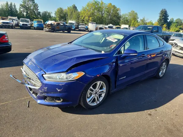 3FA6P0RU8GR316466 — 2016 Ford Fusion, Передняя часть (Front End), фото до ремонта