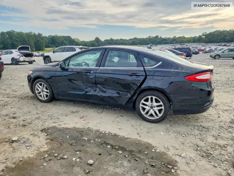 2016 Ford Fusion Se VIN 3FA6P0H72GR287848 фото 2