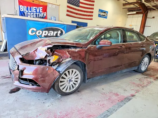 3FA6P0UU0GR405732 — 2016 Ford Fusion, Передняя часть (Front End), фото до ремонта
