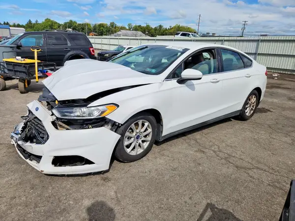 3FA6P0G71GR322364 — 2016 Ford Fusion, Передняя часть (Front End), фото до ремонта