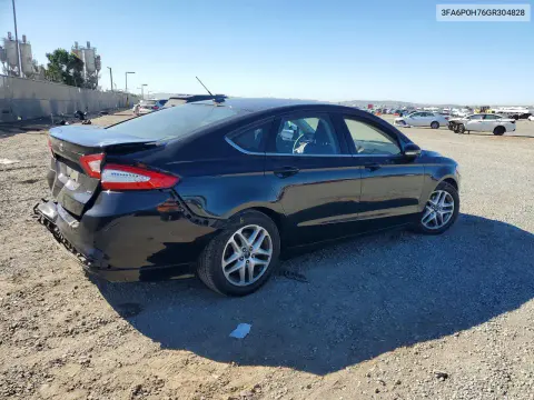 2016 Ford Fusion Se VIN 3FA6P0H76GR304828 фото 3