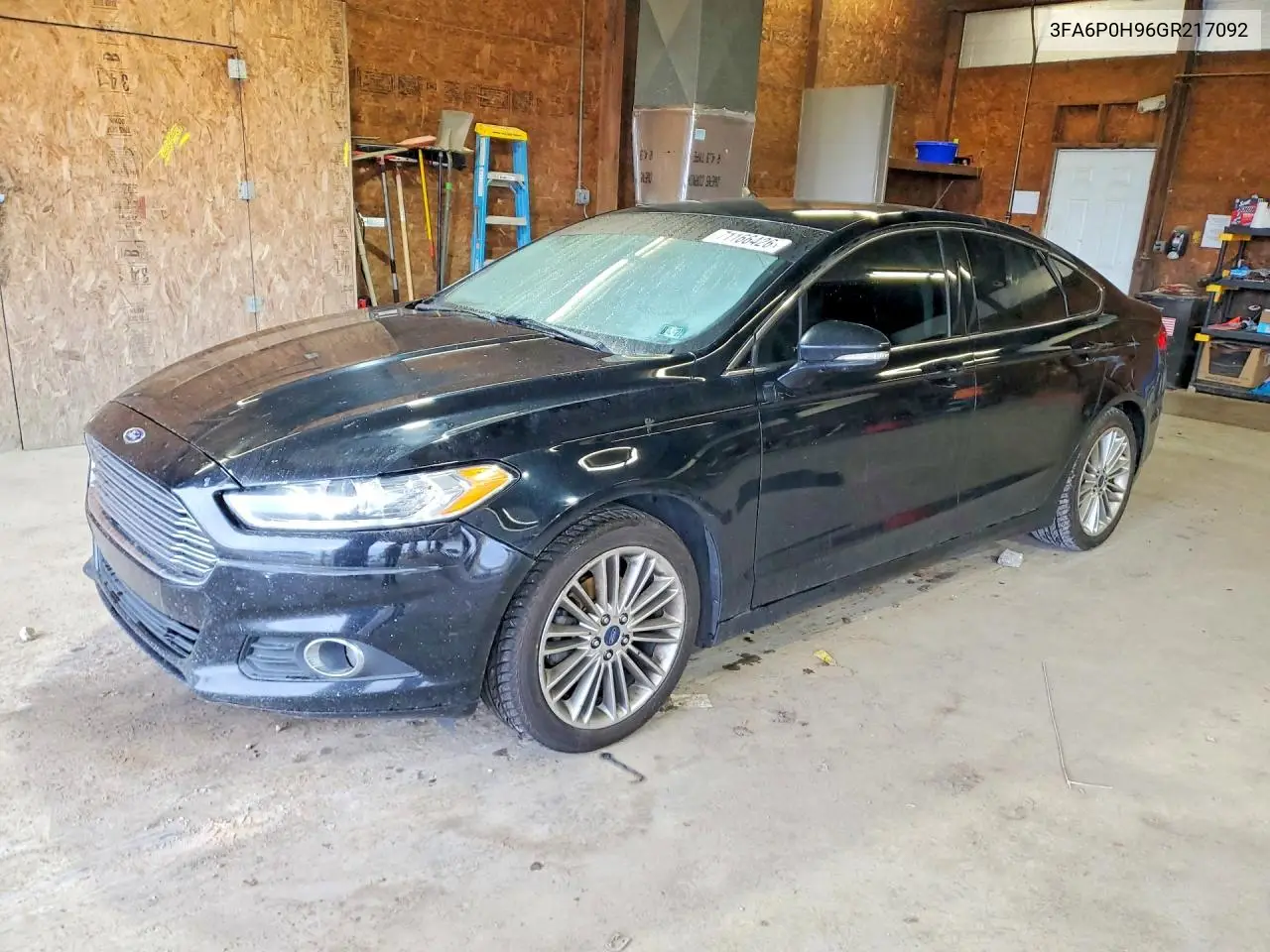 2016 Ford Fusion Se VIN 3FA6P0H96GR217092 фото 1