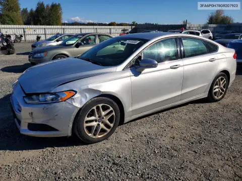 3FA6P0H78GR207923 — 2016 Ford Fusion, Передняя часть, фото до ремонта