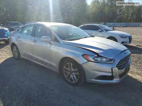 2016 Ford Fusion Se VIN 3FA6P0H78GR207923 фото 4