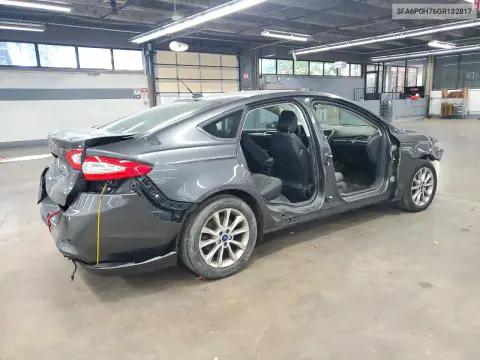 2016 Ford Fusion Se VIN 3FA6P0H76GR132817 фото 3