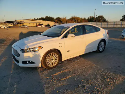 3FA6P0PU5GR166495 — 2016 Ford Fusion, Пожар, фото до ремонта