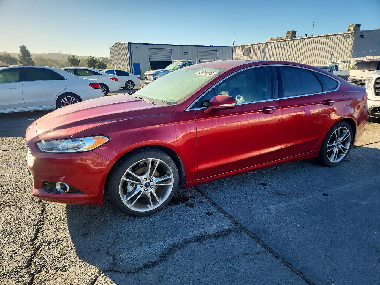 2016 Ford Fusion Titanium VIN 3FA6P0K98GR240365 фото 1