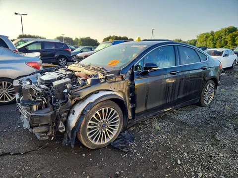 3FA6P0T91HR185340 — 2017 Ford Fusion, Передняя часть (Front End), фото до ремонта